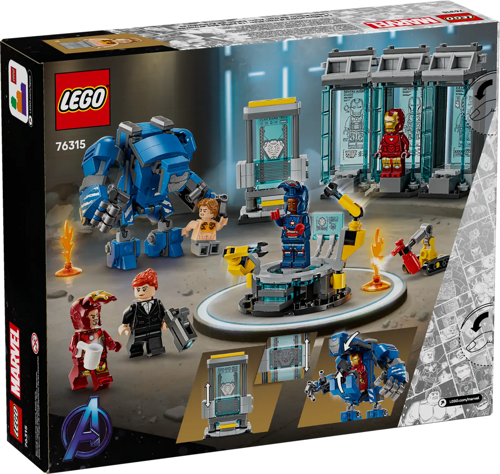 LEGO Marvel Super Heroes - Iron Mans Laboratory Hall of Armor