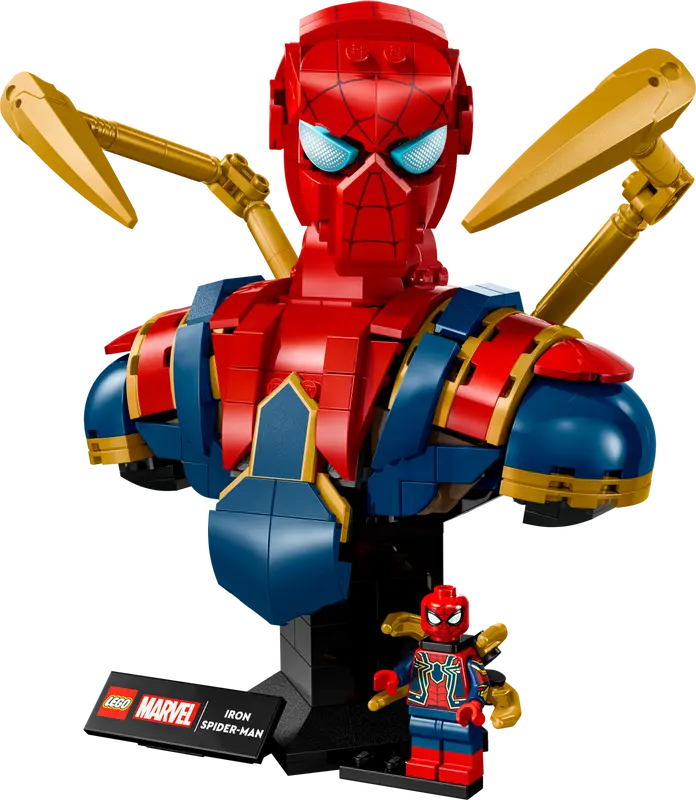 Lego Marvel Super Heroes Iron Spider-Man Bust
