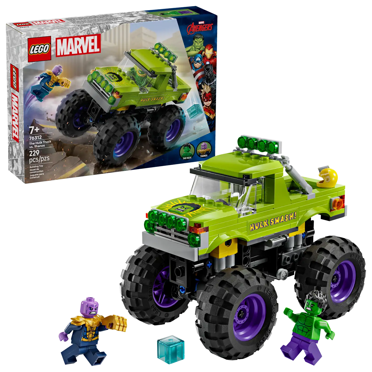 LEGO Marvel Super Heroes - The Hulk Truck vs. Thanos