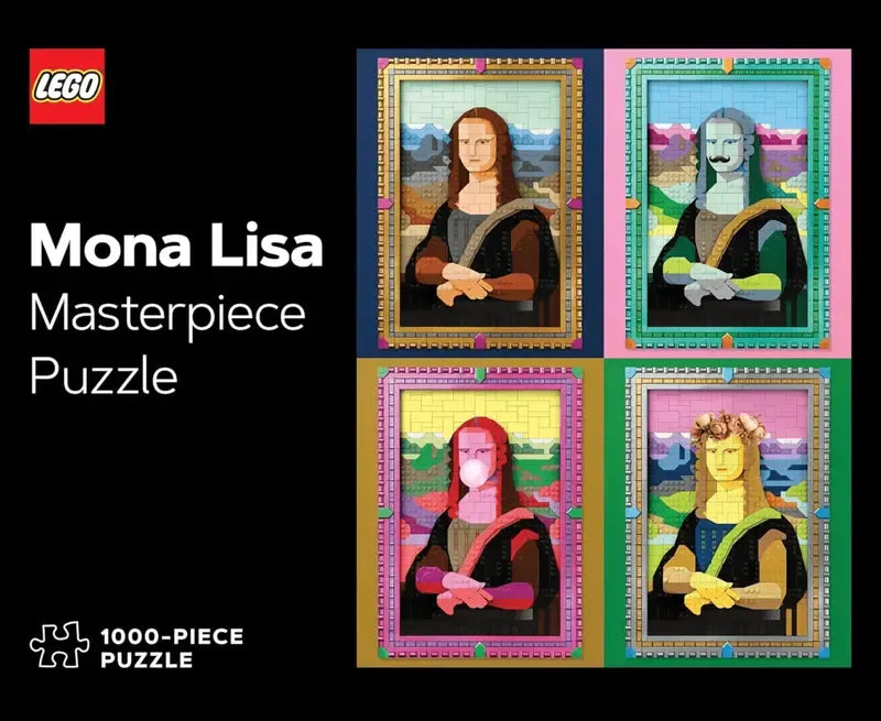 LEGO Masterpiece Puzzle: Mona Lisa 1000 Piece Puzzle