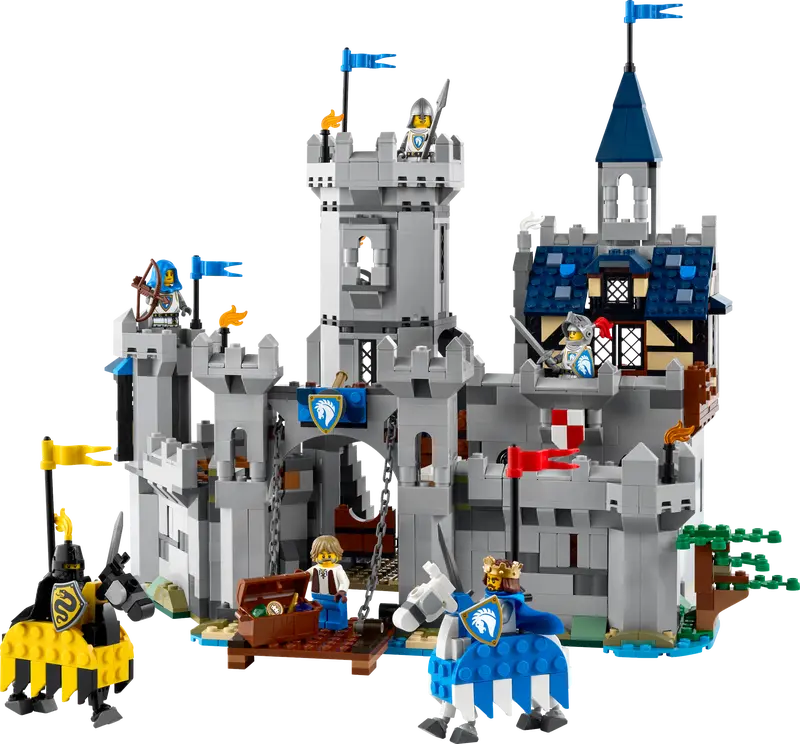 Lego Medieval Horse Knight Castle