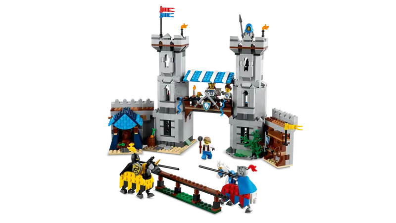 Lego Medieval Horse Knight Castle