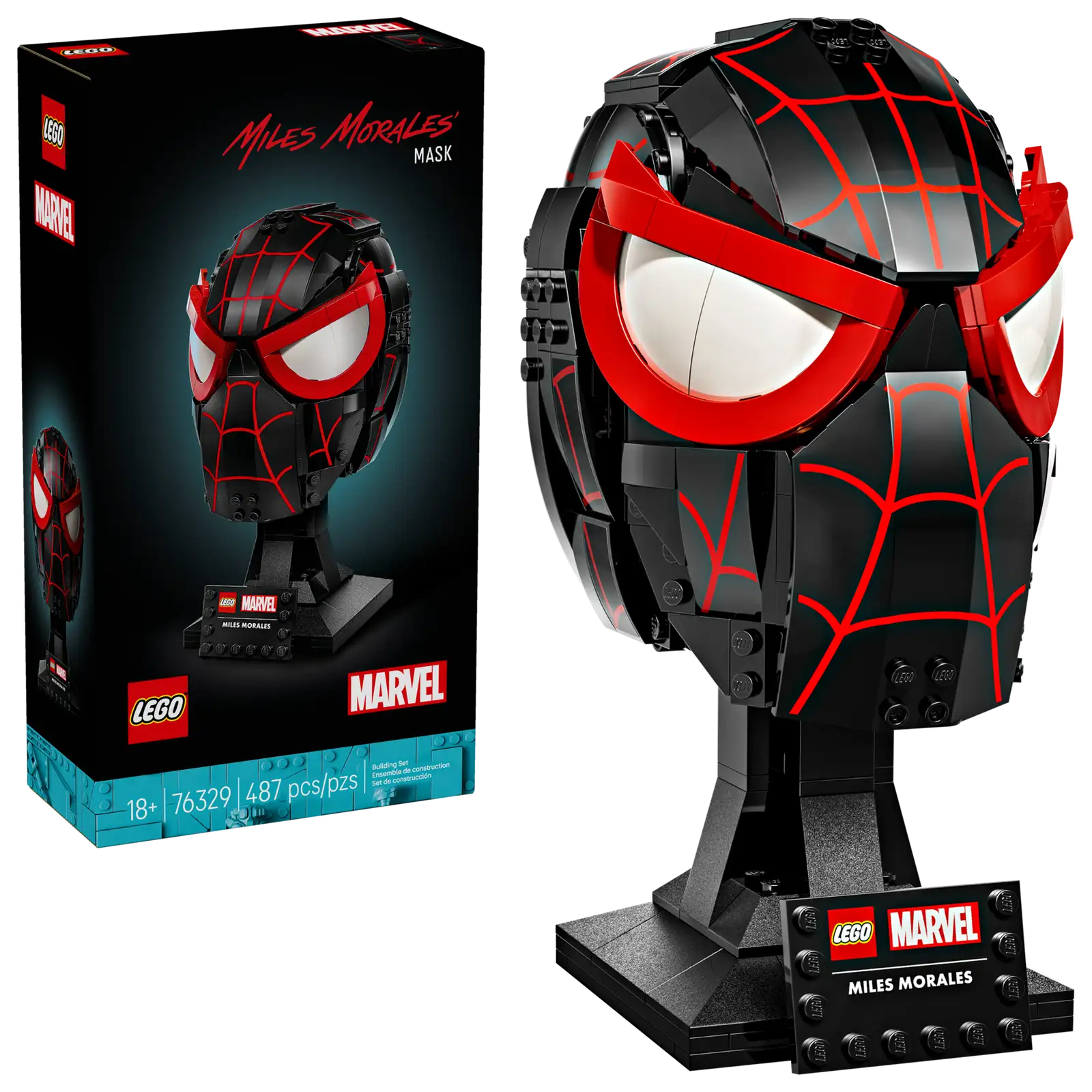 Lego Miles Morales' Mask