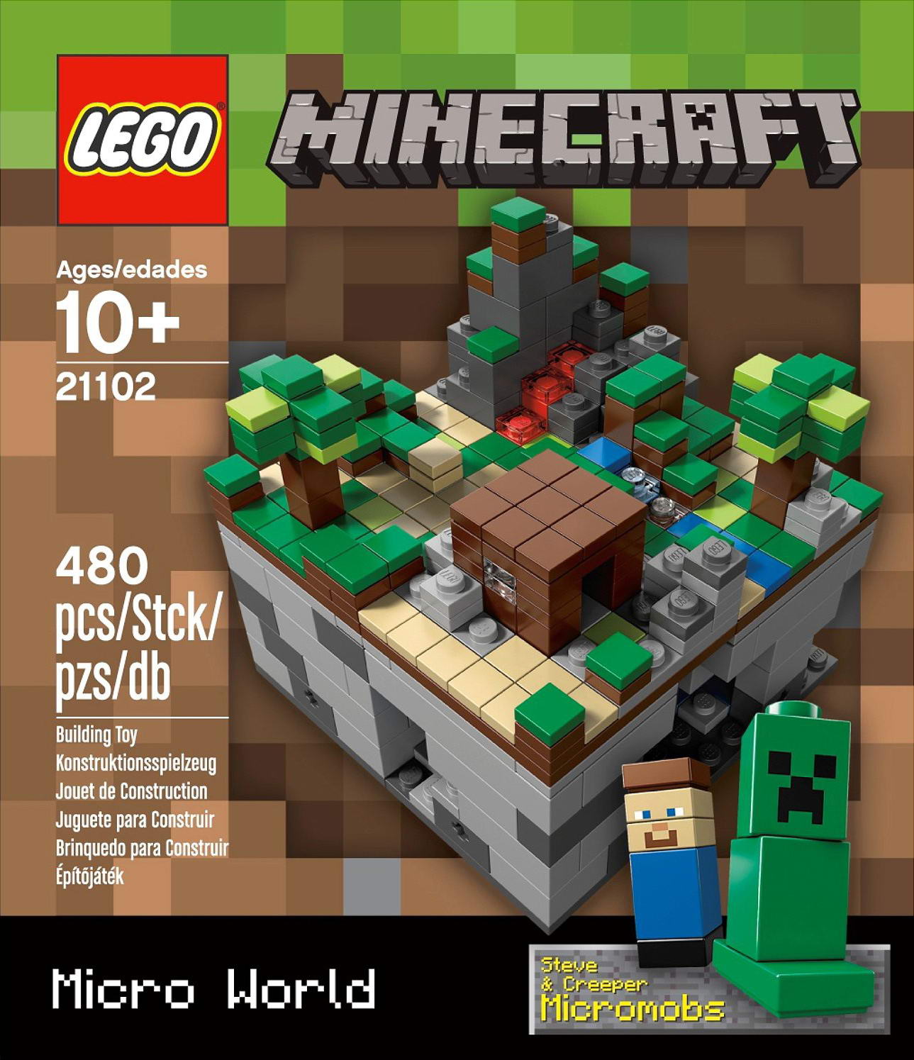 LEGO Minecraft - Micro World - The Forest (First Minecraft set ever released-2012)