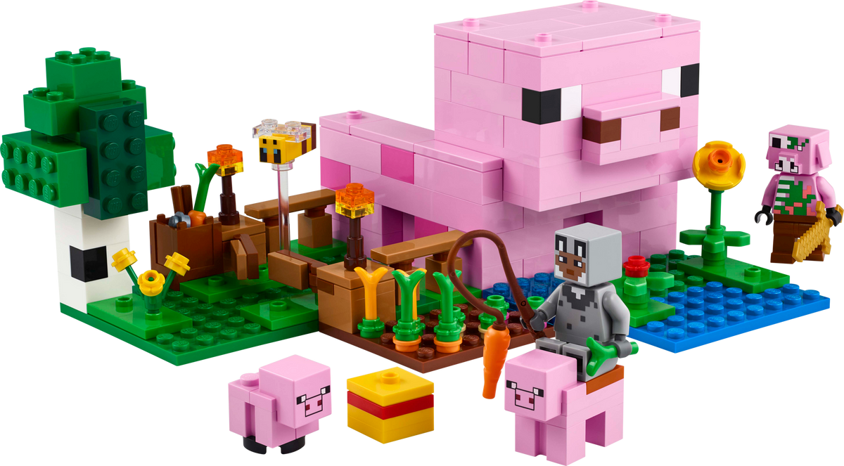LEGO Minecraft The Baby Pig House 21268
