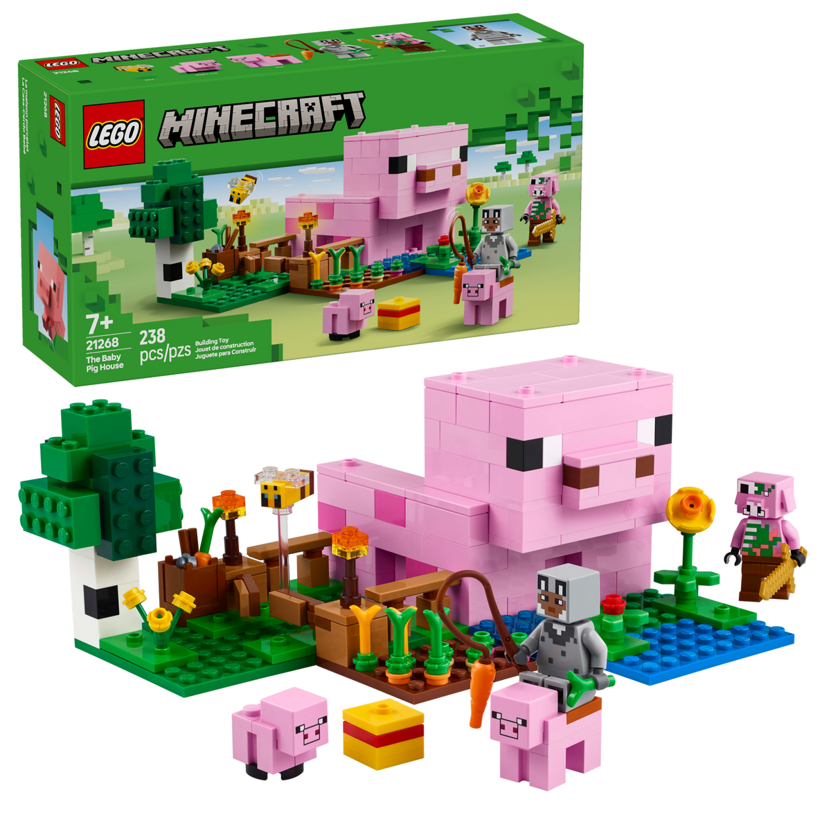 LEGO Minecraft The Baby Pig House 21268