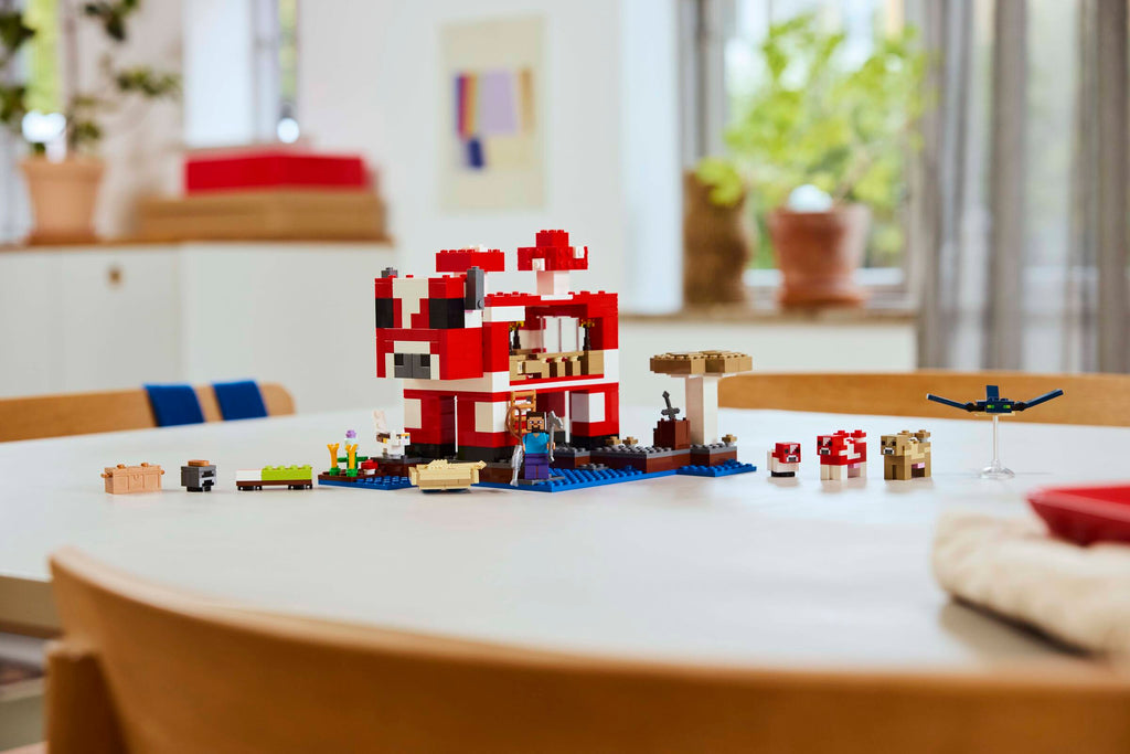 LEGO Minecraft The Mooshroom House 21270