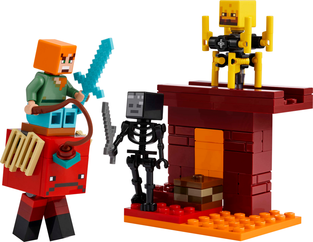 LEGO Minecraft The Nether Lava Battle 21266