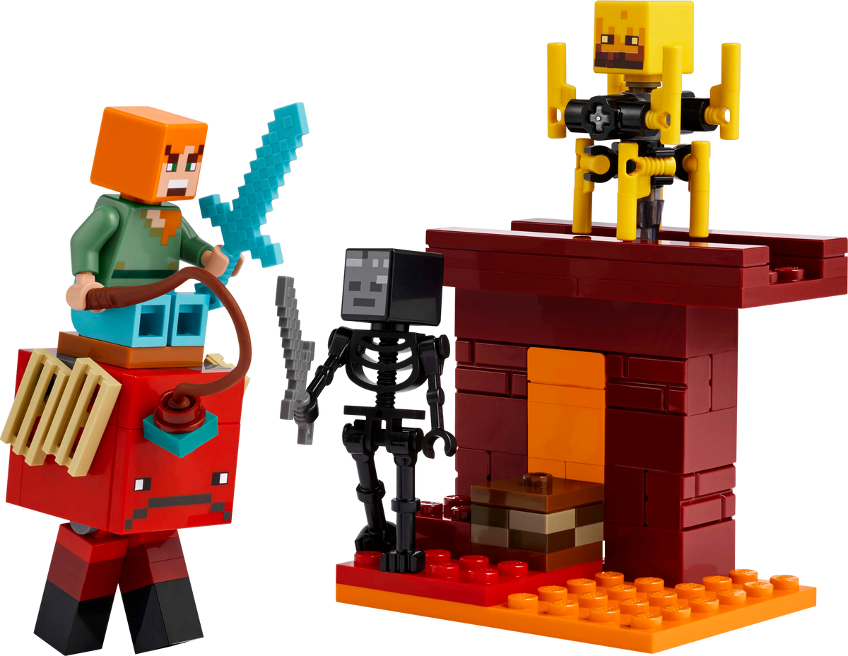 LEGO Minecraft The Nether Lava Battle 21266
