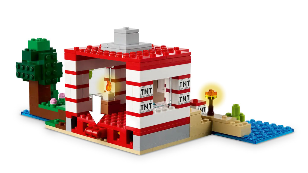 LEGO Minecraft - The TNT Jungle House