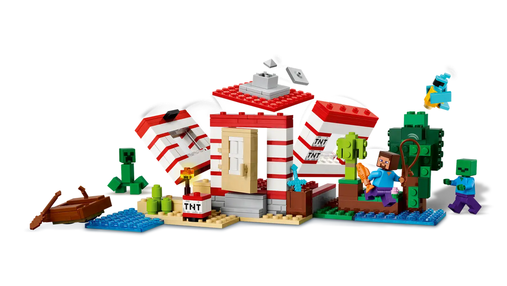 LEGO Minecraft - The TNT Jungle House
