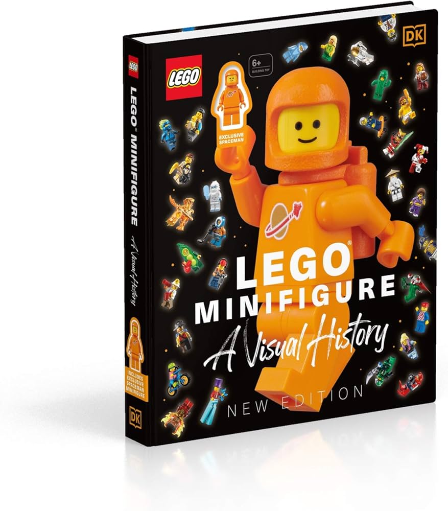 Lego Spaceman Mini LEGO Minifigure: A Visual History (Spaceman Minifig Included ...