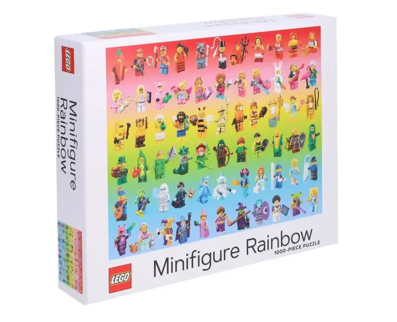 LEGO Minifigure Rainbow 1,000 Piece Puzzle