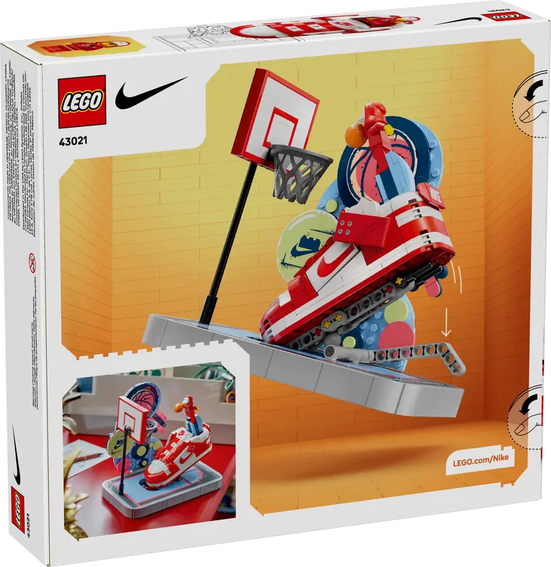 LEGO Nike Dunk Trickshot