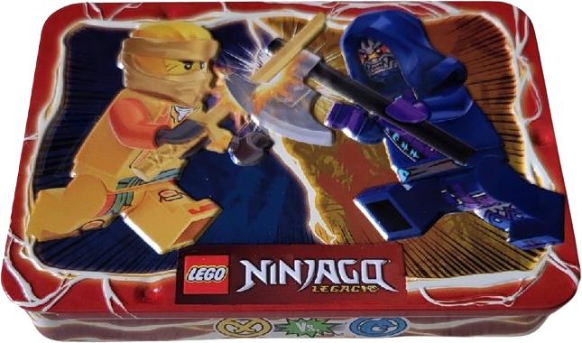 LEGO Ninjago Arin Vs Wolf Mask Guard (Metal Box)