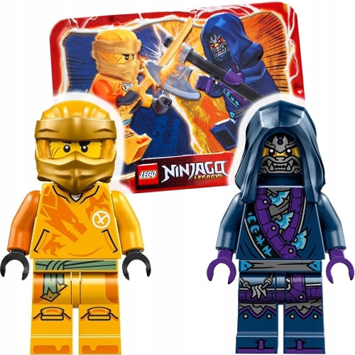 LEGO Ninjago Arin Vs Wolf Mask Guard (Metal Box)