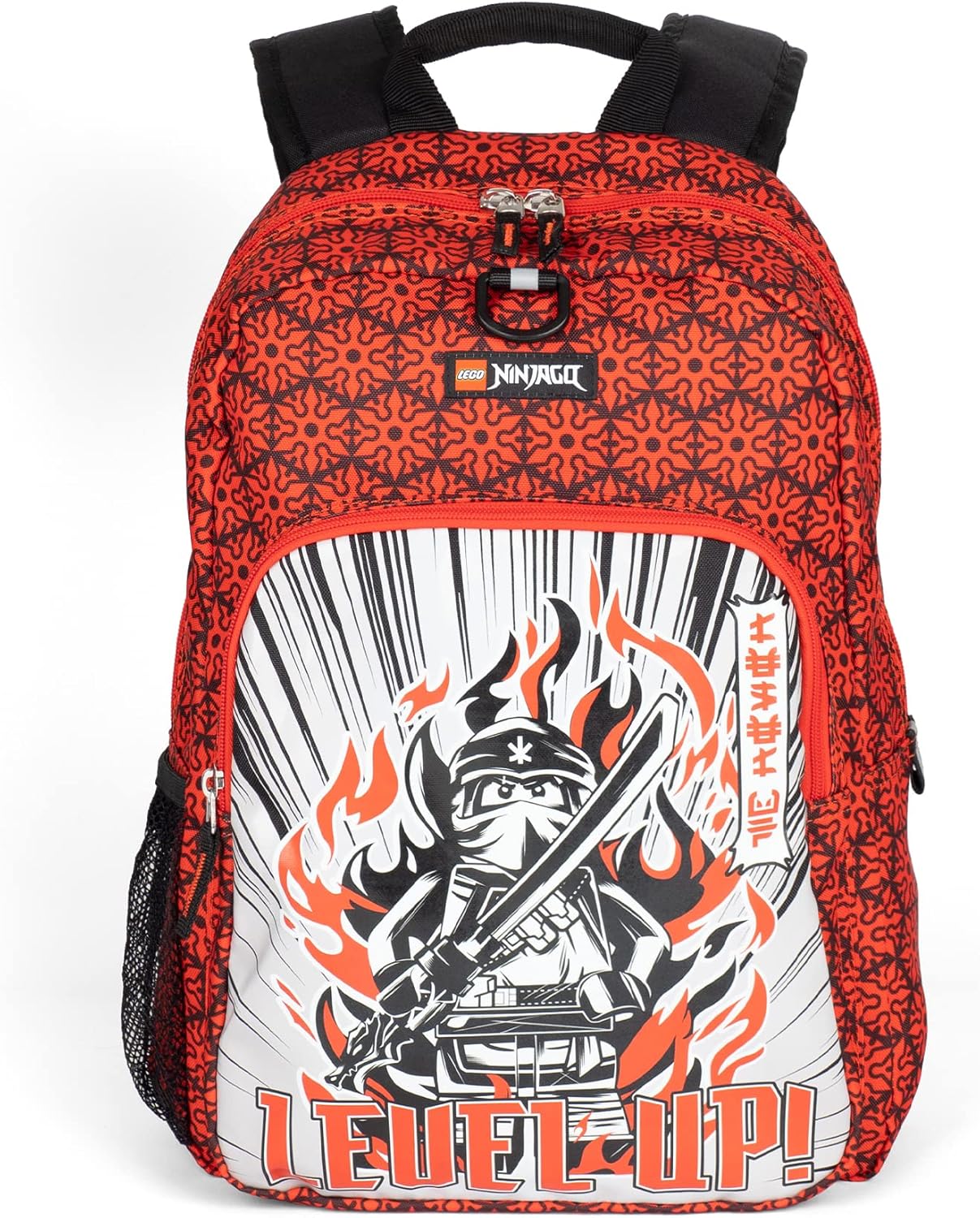 LEGO NINJAGO Kids School Backpack Bookbag - Level Up Pattern