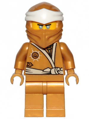 LEGO NINJAGO Legacy Zane Golden Ninja Minifigure njo0589