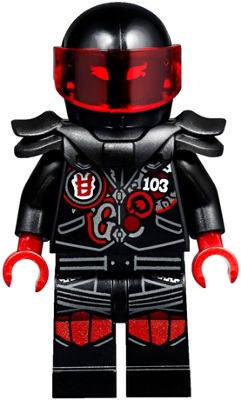 LEGO NINJAGO Mr. E Biker Vest with Number 103 njo0385