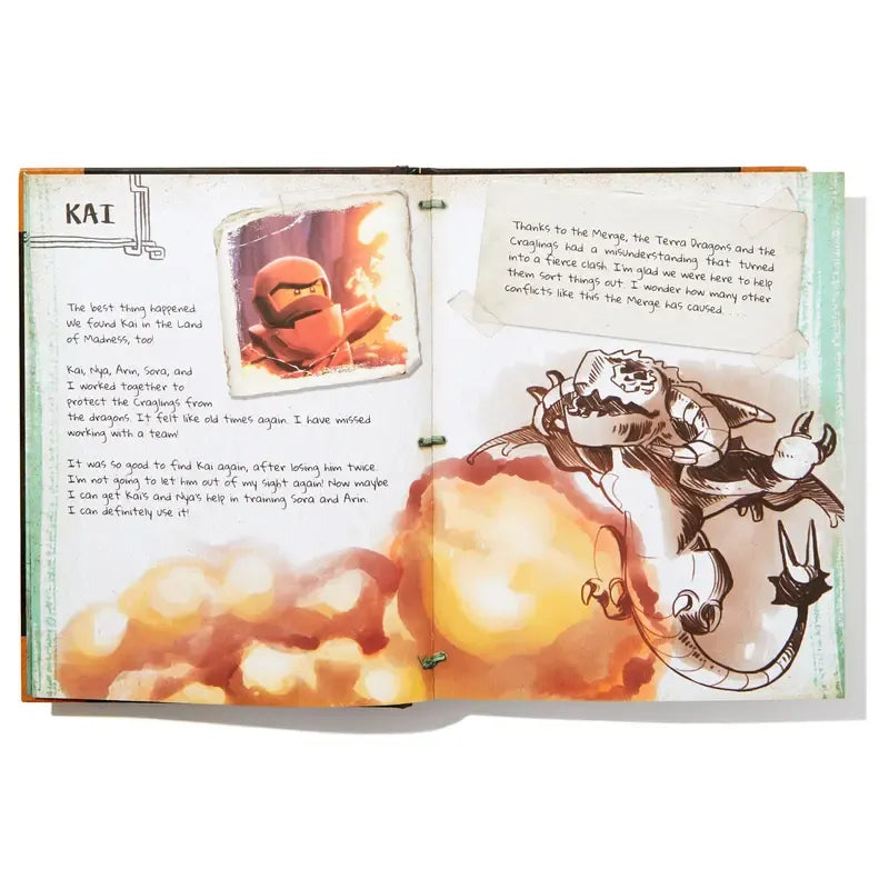 LEGO NINJAGO: MYSTERIES OF THE MERGED WORLD BOOK