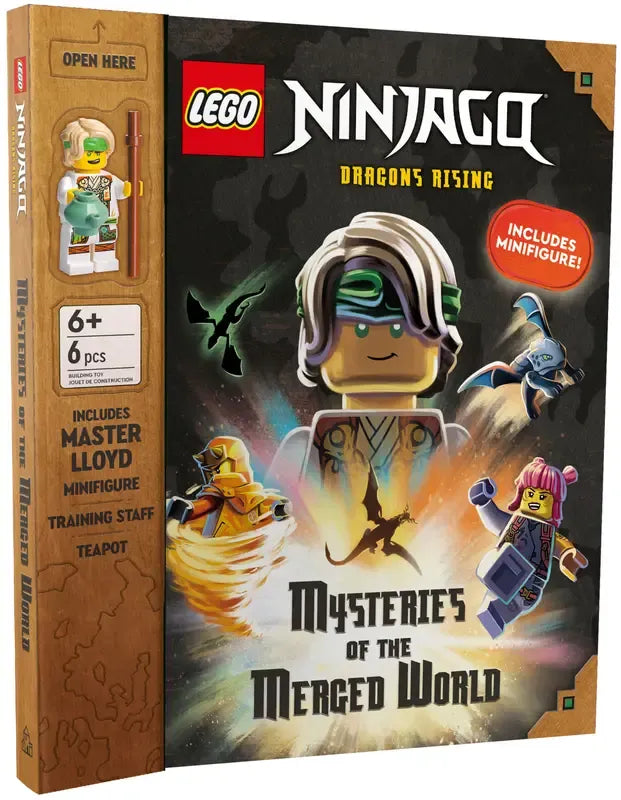 LEGO NINJAGO: MYSTERIES OF THE MERGED WORLD BOOK