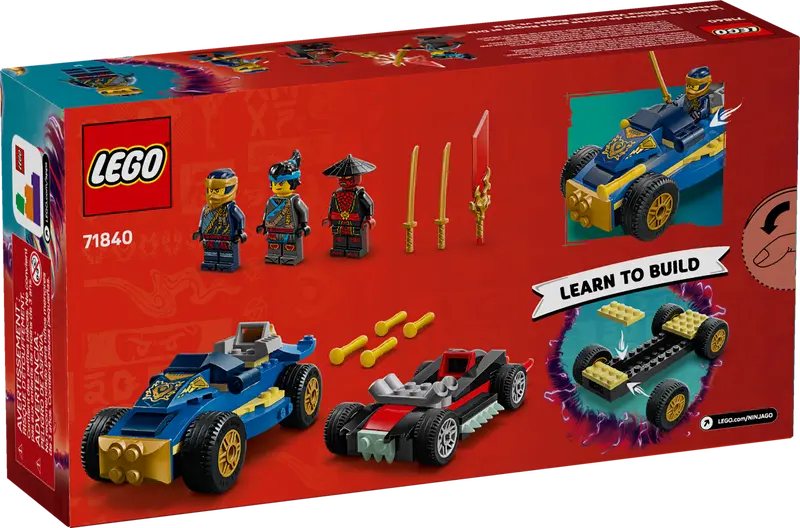 LEGO Ninjago Rogue vs. Drix Race Car Duel