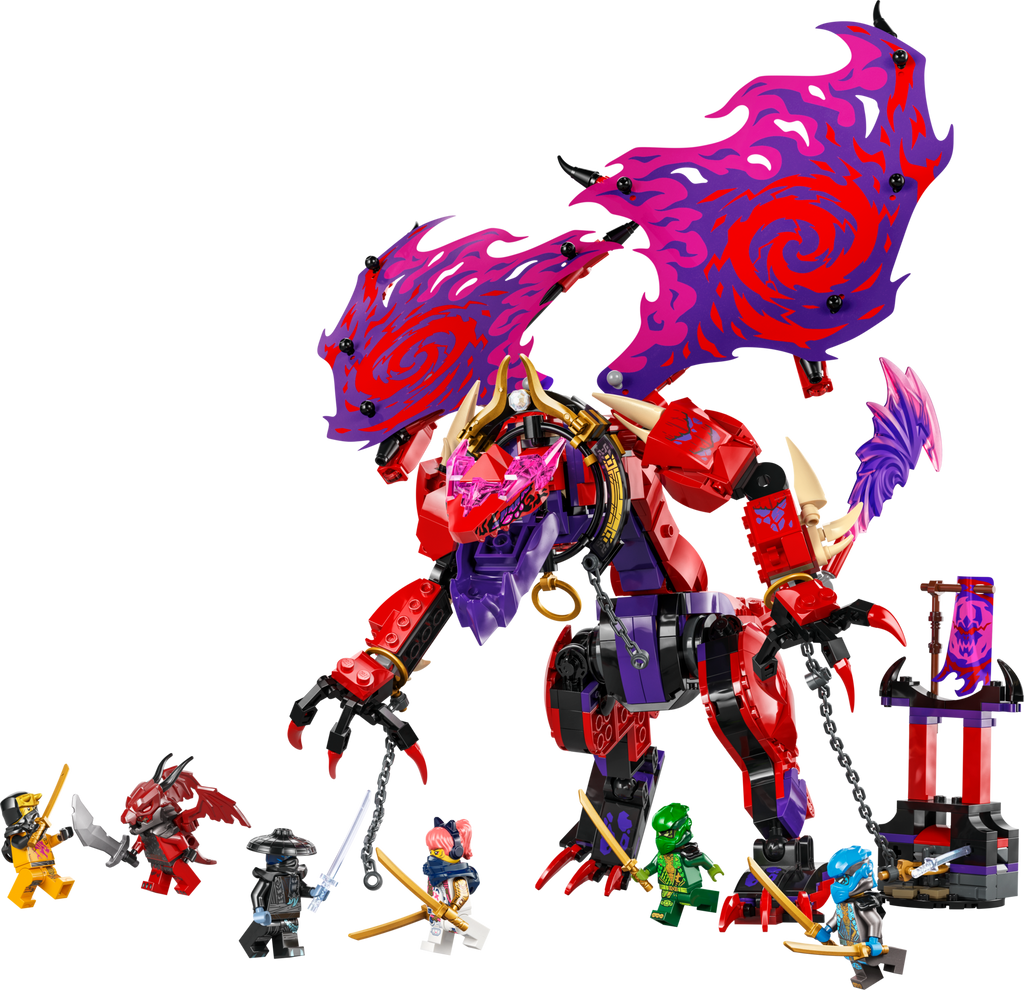 LEGO NINJAGO Thunderfang Dragon of Chaos 71832