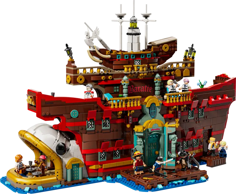 Lego One Piece The Baratie Floating Restaurant