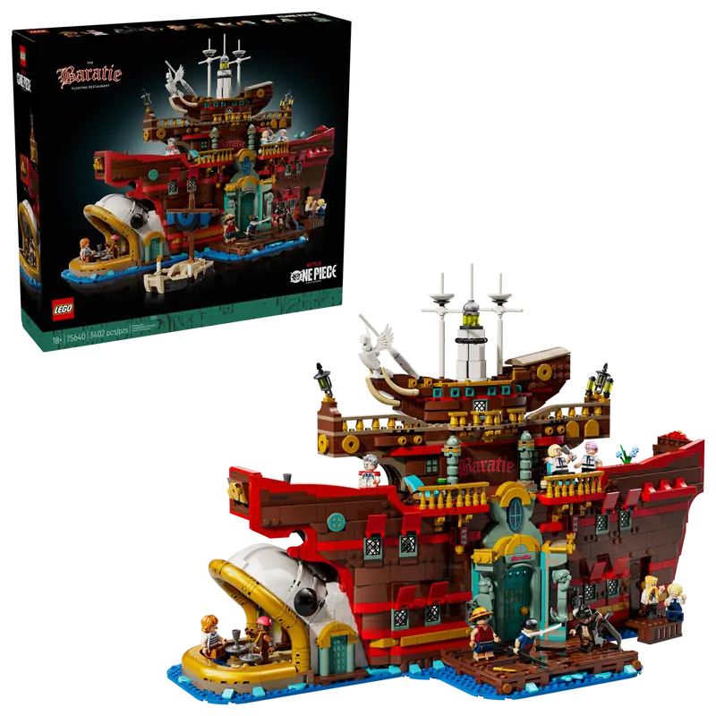 Lego One Piece The Baratie Floating Restaurant