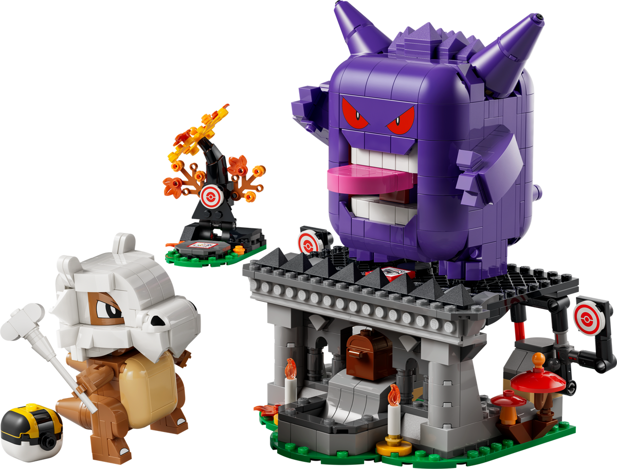 LEGO Pokémon SMART Play Cubone and Gengar's Spooky Showdown 72166
