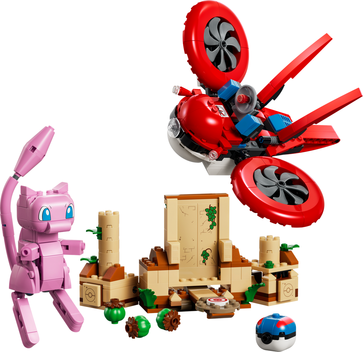LEGO Pokémon SMART Play Drone Search for Mythical Mew 72161