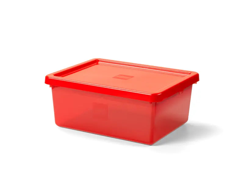 LEGO Red Compartment Storage Box