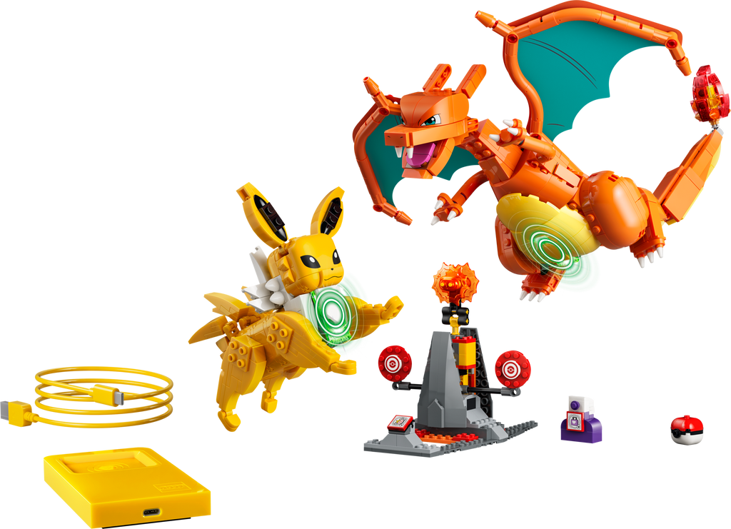 LEGO SMART Play Charizard vs Jolteon Ultimate Battle 72167