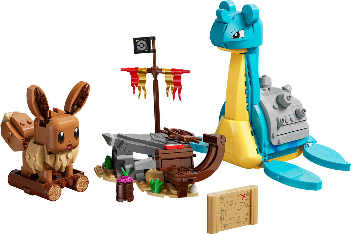 LEGO SMART Play Eevee and Lapras's Treasure Hunt 72162