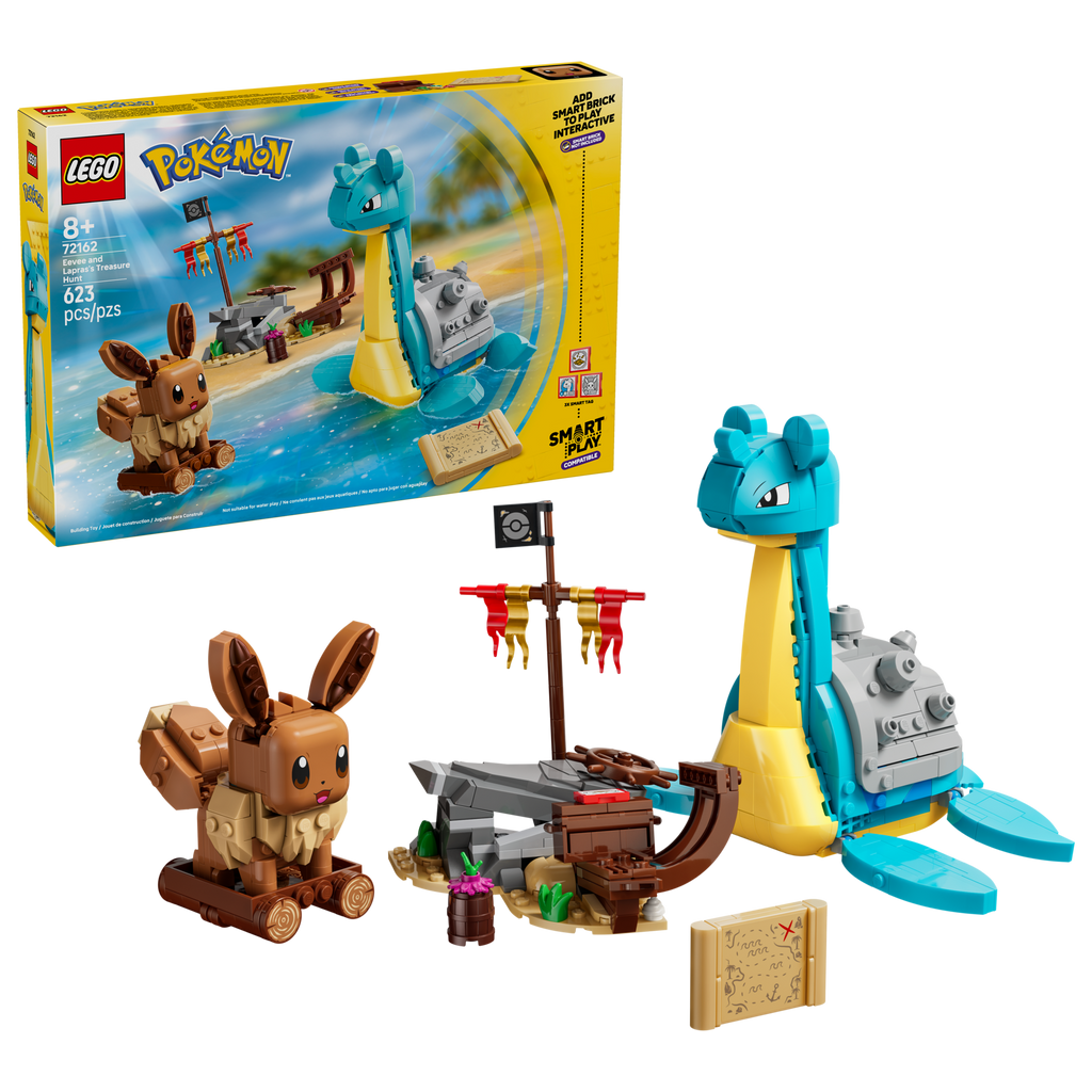 LEGO SMART Play Eevee and Lapras's Treasure Hunt 72162