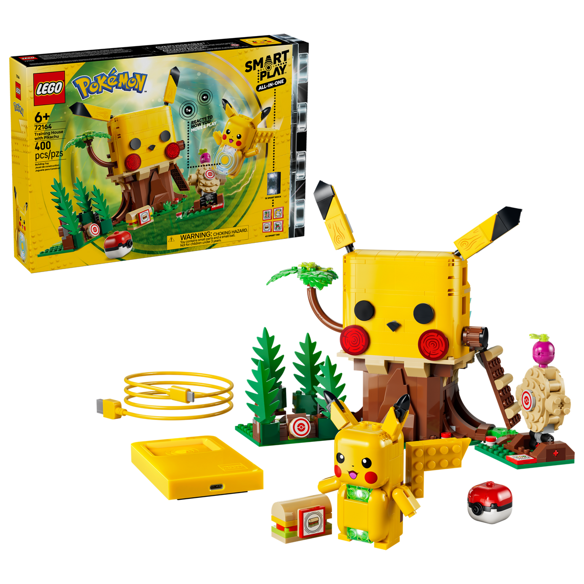 LEGO SMART Play Training House with Pikachu 72164