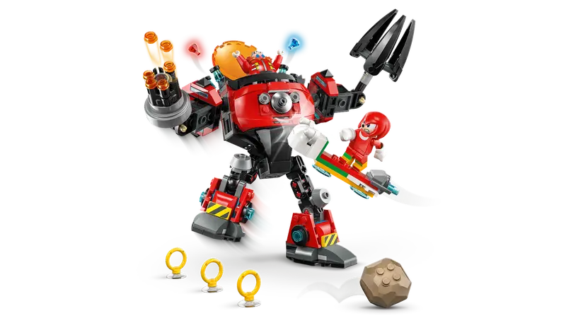 LEGO Sonic The Hedgehog Knuckles vs. Dr. Eggman Egg Crusher Mech