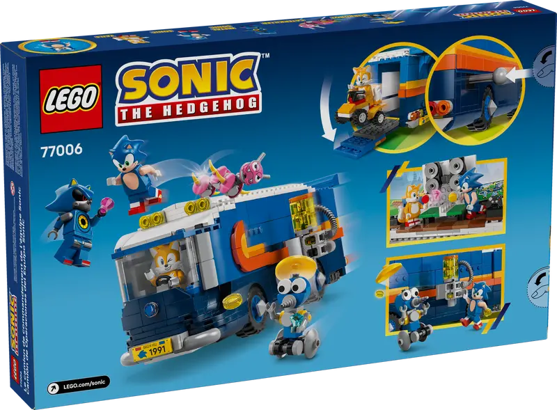 LEGO Sonic The Hedgehog Team Sonic Command Truck