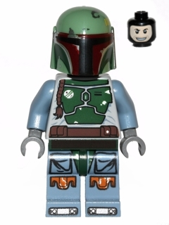 LEGO Star Wars Boba Fett Balaclava Head Minifigure sw0431