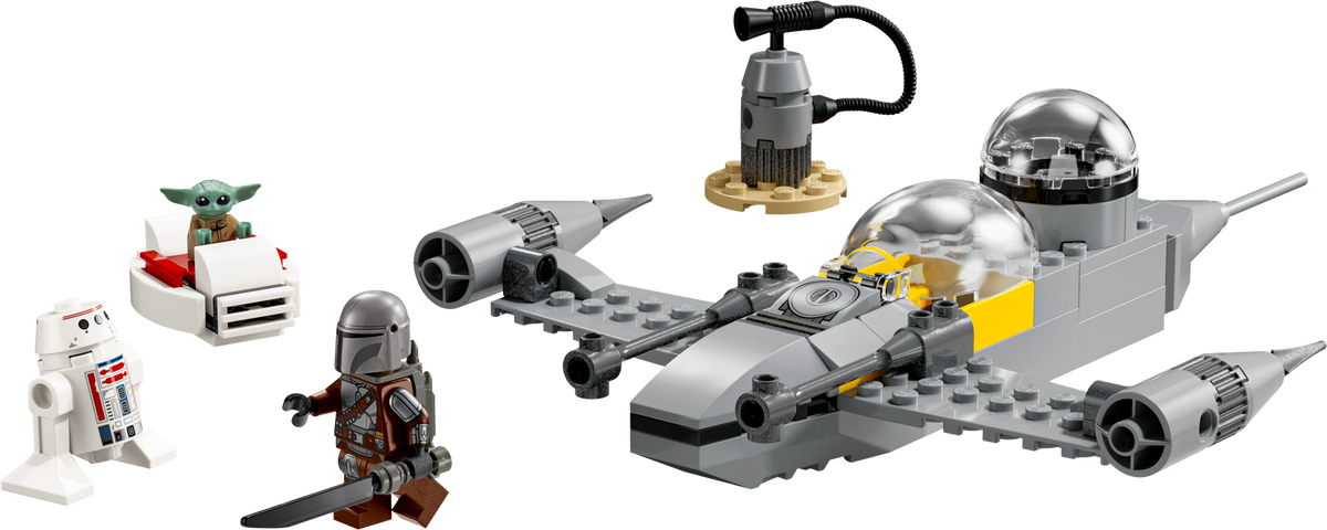LEGO Star Wars Mando and Grogu's N-1 Starfighter 75410