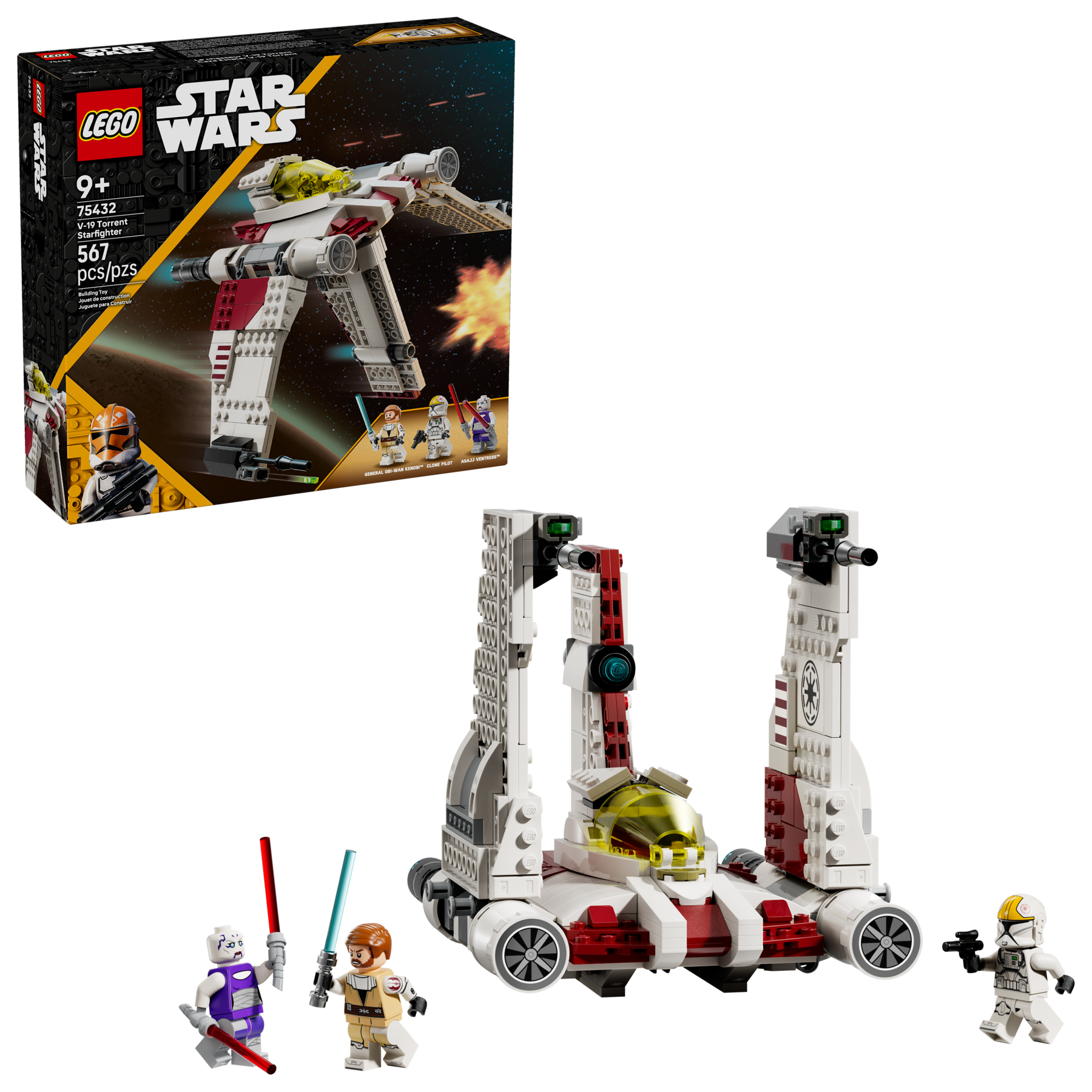 LEGO Star Wars V-19 Torrent Starfighter 75432