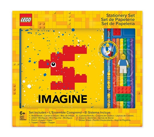 LEGO Stationery Set, Imagine