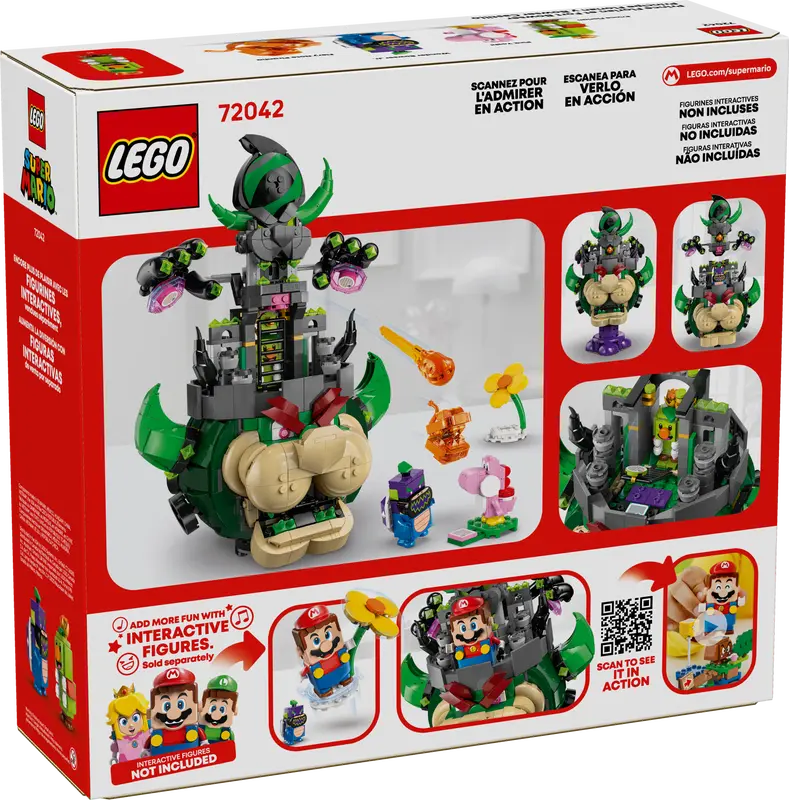 Lego Super Mario Prince Florian & Castle Bowser