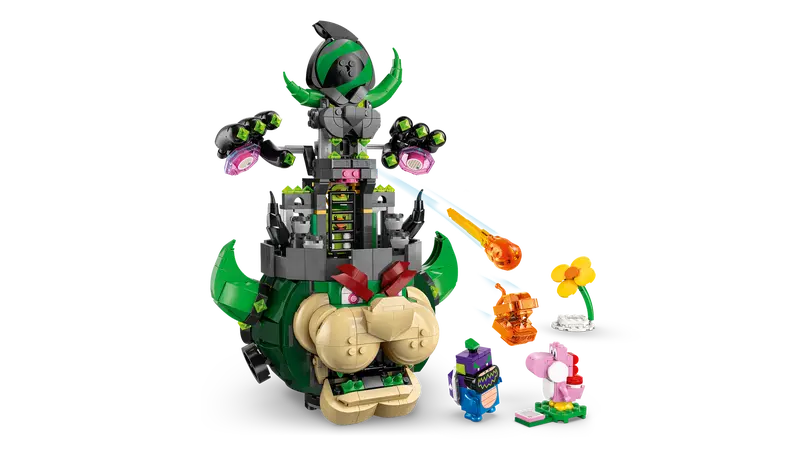 Lego Super Mario Prince Florian & Castle Bowser