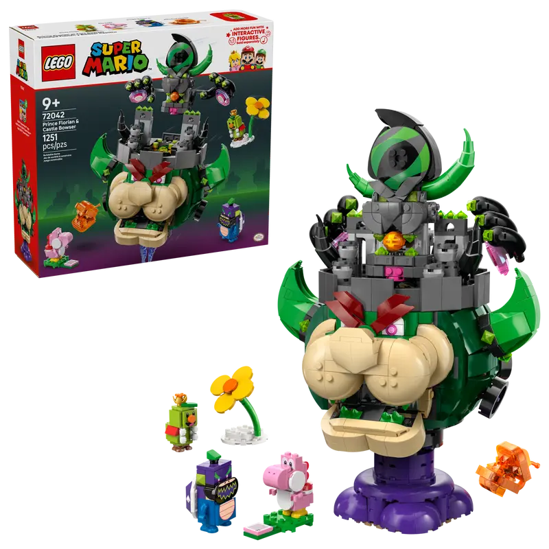 Lego Super Mario Prince Florian & Castle Bowser