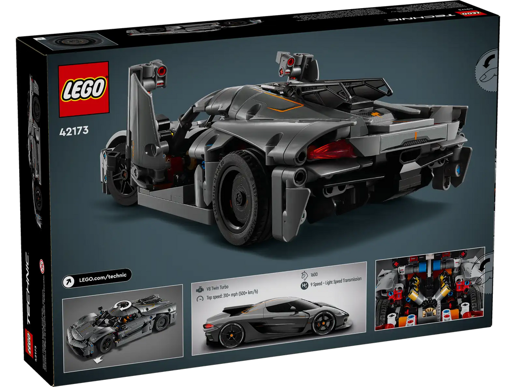 LEGO Technic - Koenigsegg Jesko Absolute Gray Hypercar