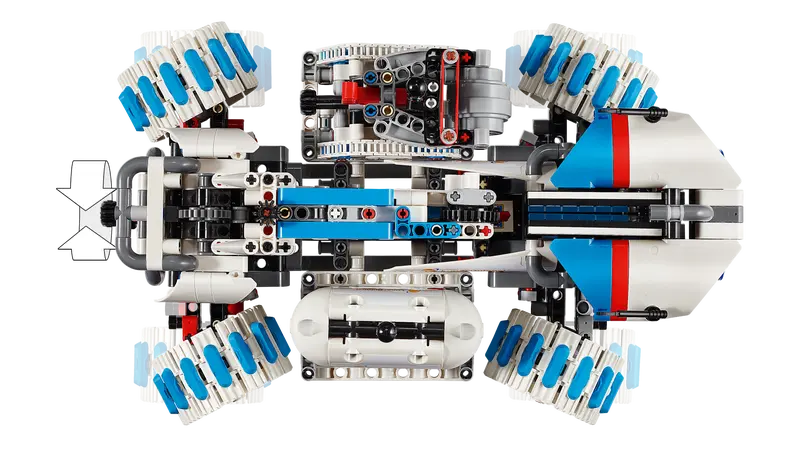 Lego Technic Lunar Outpost Moon Rover Space Vehicle