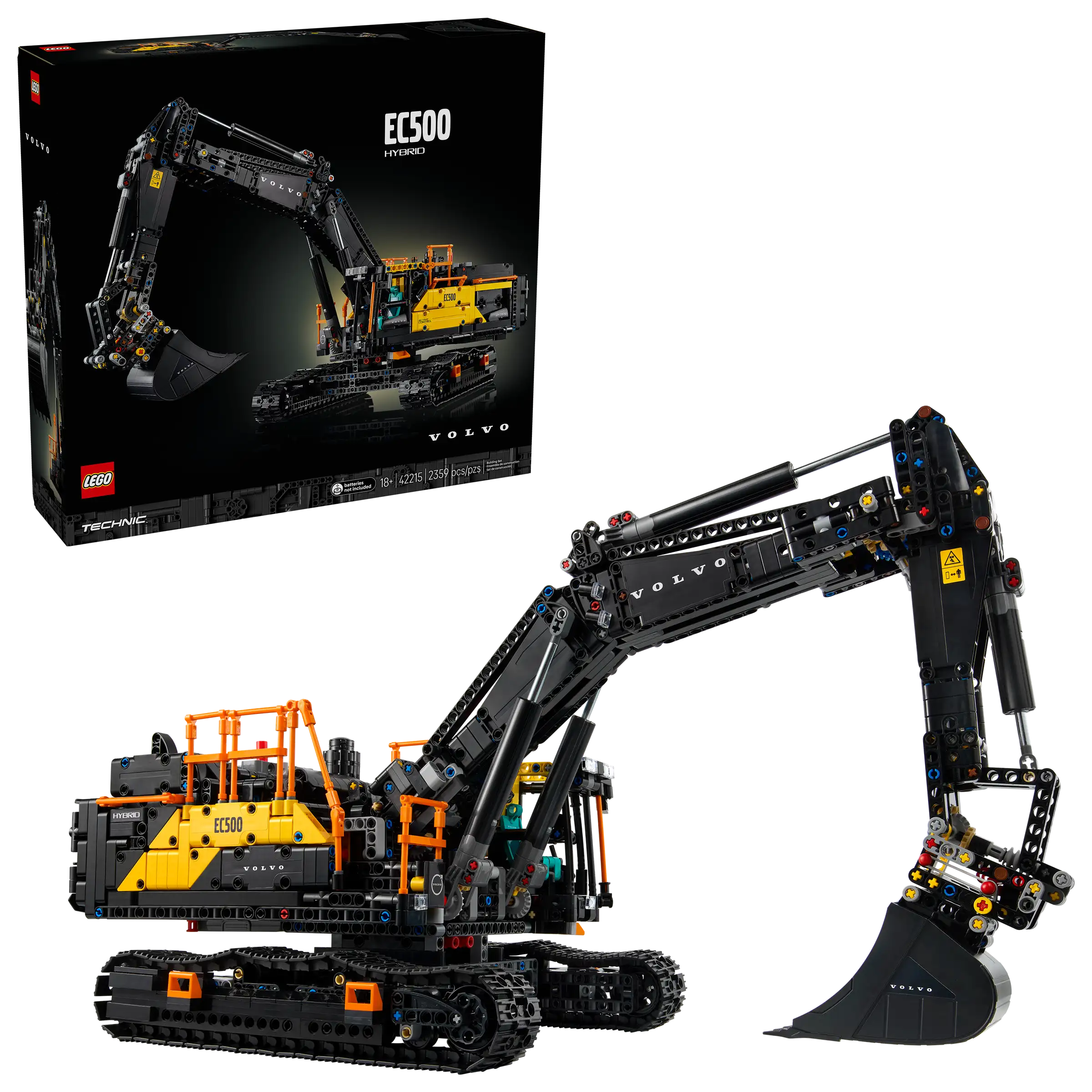 Lego Technic Volvo EC500 Hybrid Excavator