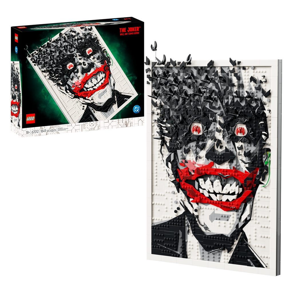 LEGO The Joker Wall Art Comic Cover 67012