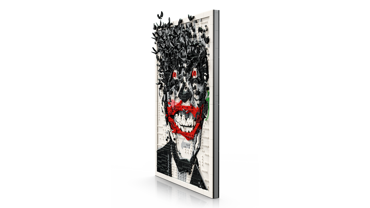 LEGO The Joker Wall Art Comic Cover 67012